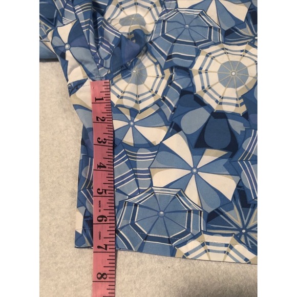 VINEYARD VINES Mens Size L Blue Swim Trunks Novelty Umbrella Beach Summer Shorts - Picture 12 of 13